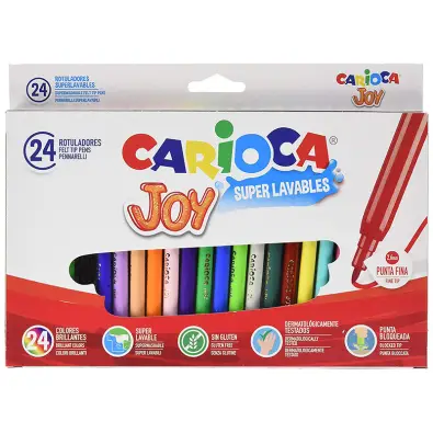 Rotuladores escolar carioca joy 2mm surtidos