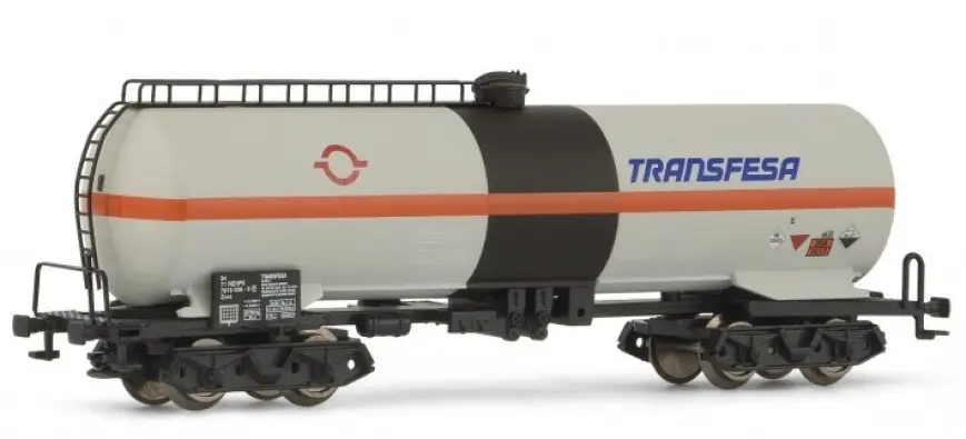 Wagon Bâché Double Lails Transfesa – Échelle N (1/160) – MF Train 33077 – Neuf