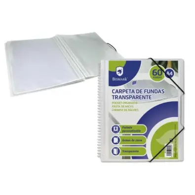 Carpeta fundas flexibles Carchivo 20 h. A4 - Material escolar