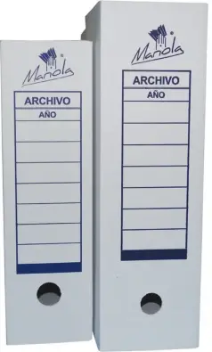 Caja archivo definitivo - Folio sencillo