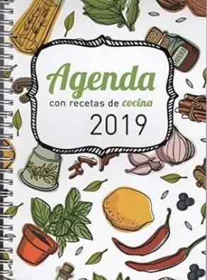 AGENDA 2019 CON RECETAS DE COCINA