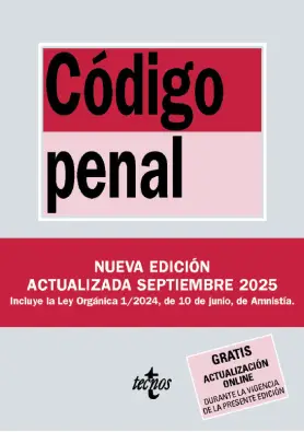 Código Penal actualizado Tecnos