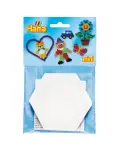 PLACA HAMA MINI HEXAGONAL 2 UNIDS