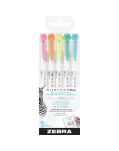 ROTULADOR MILDLINER 5 COLORES PASTEL DOBLE PUNTA PINCEL