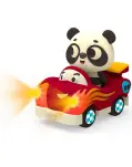 PANDA EN SU COCHE DE CARRERAS, BINGO Y FREDDY ZOOM