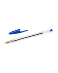 BOLGRAFO BIC CRISTAL ORIGINAL AZUL, CAJA DE 50 UNIDADES