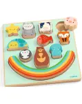 PUZZ & BOOM RAINBOW. ENCAJE Y JUEGO DE EQUILIBRIO