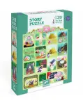 PUZZLE LOS TRES CERDITOS 35 PIEZAS. STORY PUZZLE