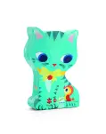 PUZZLE SILUETA GATO 24 PIEZAS