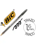 BOLGRAFO BIC CRISTAL LARGE 1.6 MM NEGRO, CAJA DE 50 UNIDADES