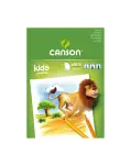 BLOC DE DIBUJO A5 CANSON KIDS 30 HOJAS 90 GRS