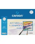 PAPEL PARA ACUARELA DIN A4+ PLUS, PACK 6 HOJAS BASIK