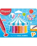 CERAS JUMBO DE 12 COLORES COLORPEPS WAX