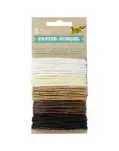 CORDN DE PAPEL TRENZADO. 5 COLORES NATURAL 5 M