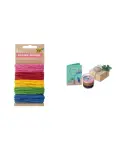 CORDN DE PAPEL TRENZADO DE 5 COLORES 5 M