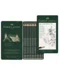 ESTUCHE ART SET, LPIZ GRAFITO 9000 SURTIDO 12 UNIDADES