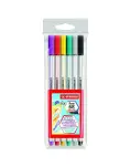 ROTULADOR PINCEL BRUSH CON 6 COLORES