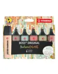 MARCADOR NATURE COLORS PACK 6 COLORES STABILO BOSS ORIGINAL