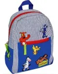 MOCHILA INFANTIL DE RAYAS. LOS SIETE AMIGUITOS 