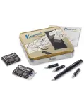 SET CALIGRAFA KAWECO CON 3 PLUMAS EN NEGRO