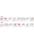 PACK 2 WASHI TAPE DECORADO NMEROS GIRLY