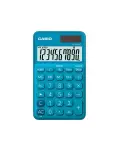 CALCULADORA DE BOLSILLO CASIO 10 DGITOS SL-310UC, COLOR AZUL