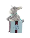 PELUCHE BURRO MUSICAL 17 CM