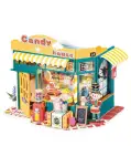 RAINBOW CANDY HOUSE, MAQUETA DE MADERA