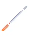 ROTULADOR FLUORESCENTE BORRABLE 2 EN 1, COLOR NARANJA