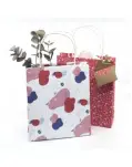 BOLSAS DE REGALO DECORADAS SURTIDAS, CONJUNTO DE 3 UNIDADES