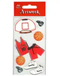 PEGATINAS ART WORK BALONCESTO