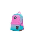 MOCHILA EN ROSA Y AZUL DEGRADADO