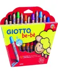 LPICES GIOTTO BEB CAJA CON 12 COLORES SURTIDOS Y SACAPUNTAS