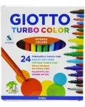 ROTULADORES GIOTTO TURBO COLOR PUNTA FINA, CAJA CON 24 UNIDADES