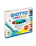 ROTULADOR TURBO MAXI GRUESO, CAJA DE 12 UNIDADES