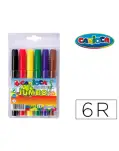 ROTULADOR JUMBO 6 COLORES