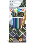 LPICES METALIZADOS, CAJA DE 12 COLORES