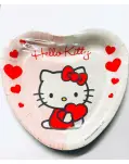 CONJUNTO 8 PLATOS DE CARTN. HELLO KITTY