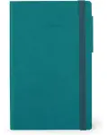 CUADERNO DE NOTAS CON PUNTOS COLOR VERDE, TAMAO DIN A5 CON GOMA