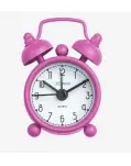 MINI DESPERTADOR TICK TOCK ROSA