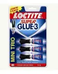 PEGAMENTO SUPER GLUE 3 MINI TRO DE 3 X 1 G.