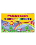 CERAS PLASTIDECOR, CAJA DE 24 UNIDADES