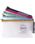 BOLSA ZIPPER BAGS CHECK CON CREMALLERA, 230 X 130 MM