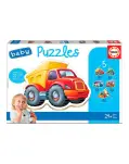 BABY PUZZLE PROGRESIVO VEHCULOS 2-3-4-5 PIEZAS