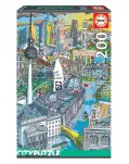 PUZZLE 200 PIEZAS BERLN. CITYPUZZLE