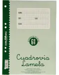 RECAMBIO PAUTA 6 MM CUADROVA LAMELA, TAMAO CUARTO