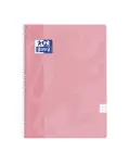 CUADERNO CUADROS 4MM TAPA DE PLSTICO, TAMAO FOLIO