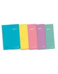 CUADERNO ESPIRAL FOLIO DE 4X4 TAPA DE PLSTICO