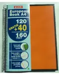 CUADERNO MICROPERFORADO CUADROS 5 MM TAPA DURA, TAMAO FOLIO CON ESPIRAL 160 HOJAS