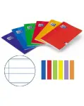 CUADERNO PAUTA MONTESSORI 5 MM, TAMAO CUARTO CON GRAPA